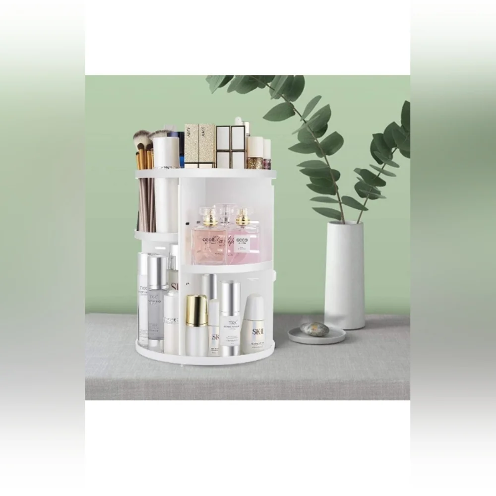 NIB 360° Rotating Cosmetic Display Organizer